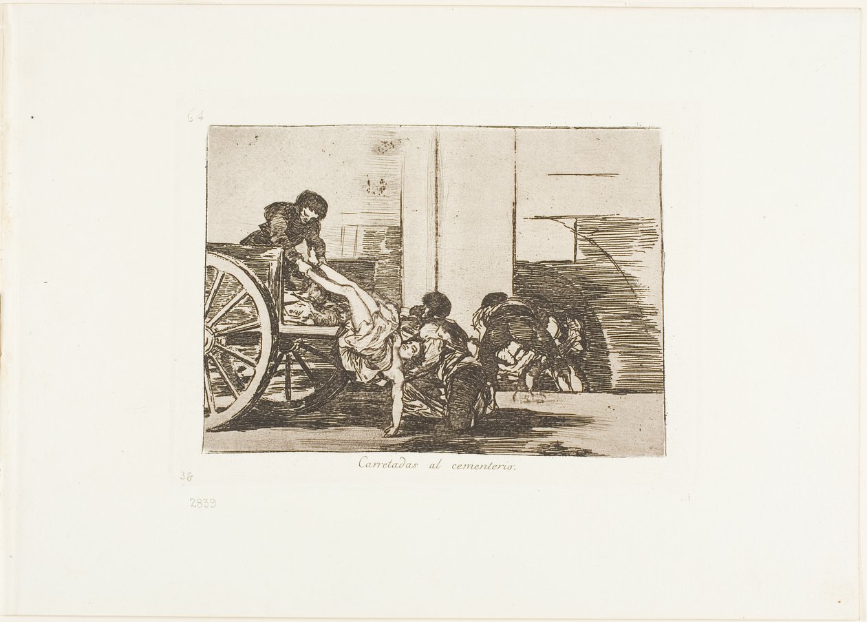 Mezarlığa araba dolusu, The Disasters of War