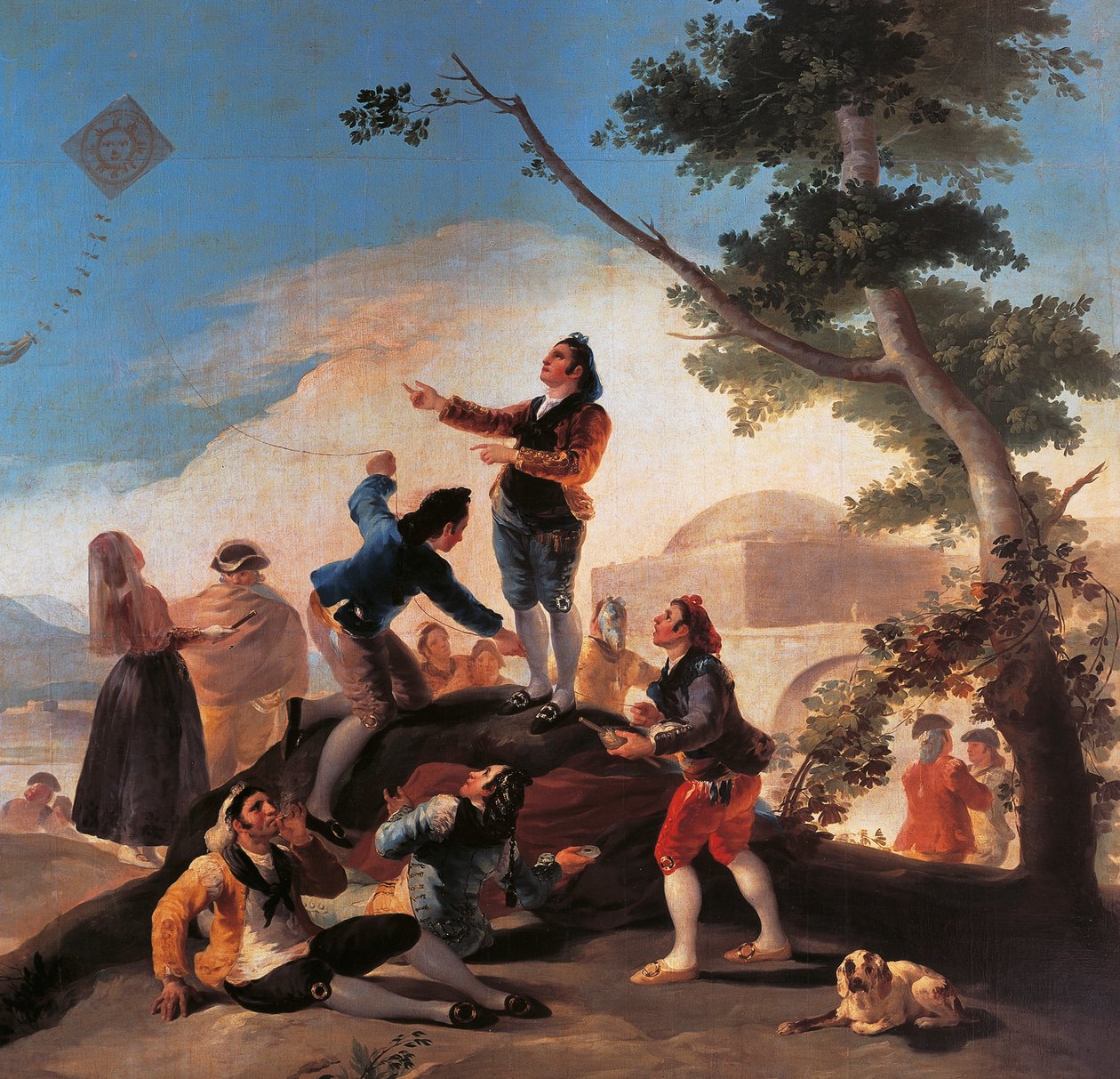 uçurtma by Francisco Jose de Goya y Lucientes