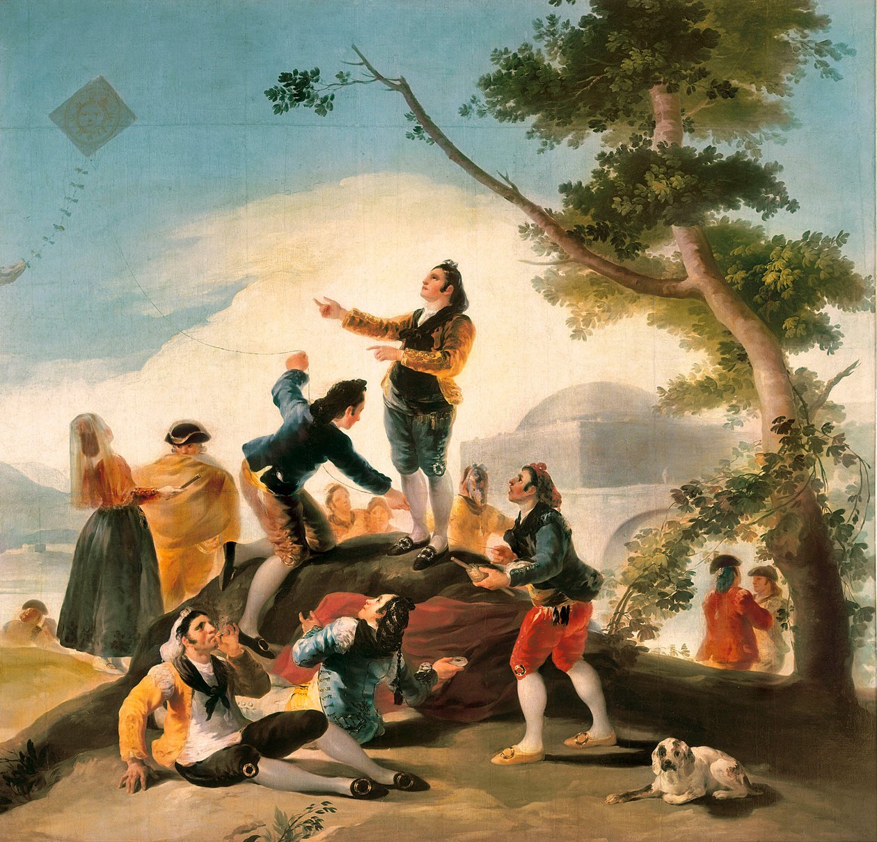 uçurtma by Francisco de Goya