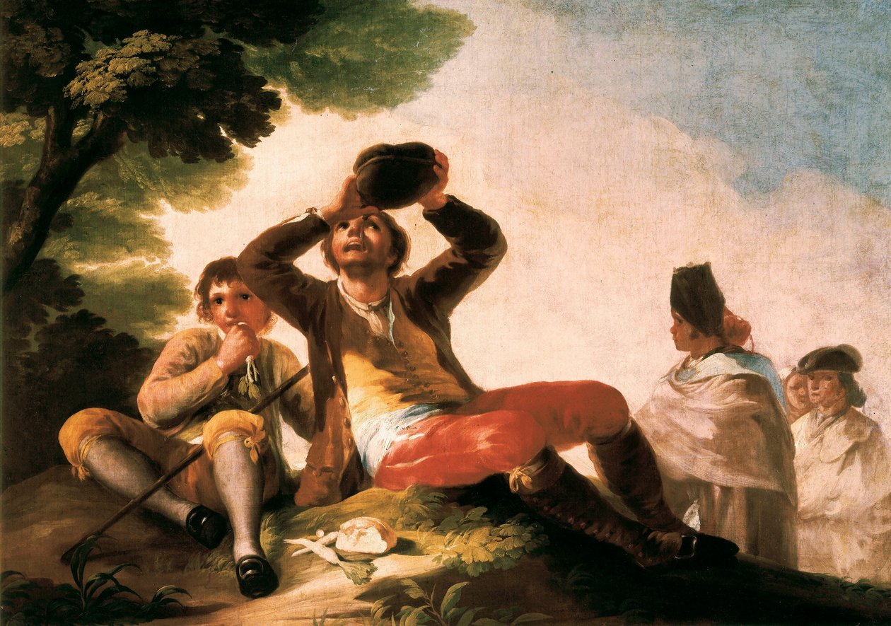 ""İçici"" Francisco de Goya y Lucientes (1746-1828). 1777.Madrid. Prado Müzesi. by Francisco Jose de Goya y Lucientes