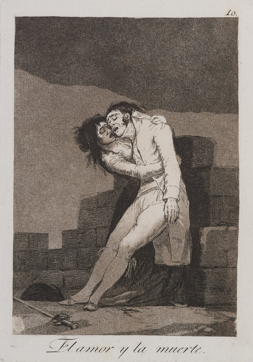 Aşk ve Ölüm by Francisco de Goya