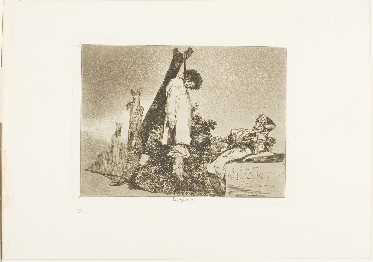 Bu durumda değil, The Disasters of War