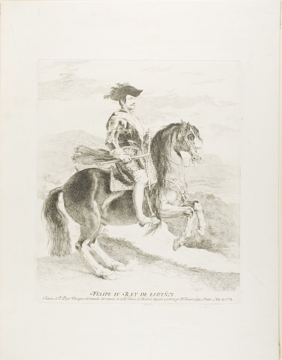 Filip V by Francisco Jose de Goya y Lucientes