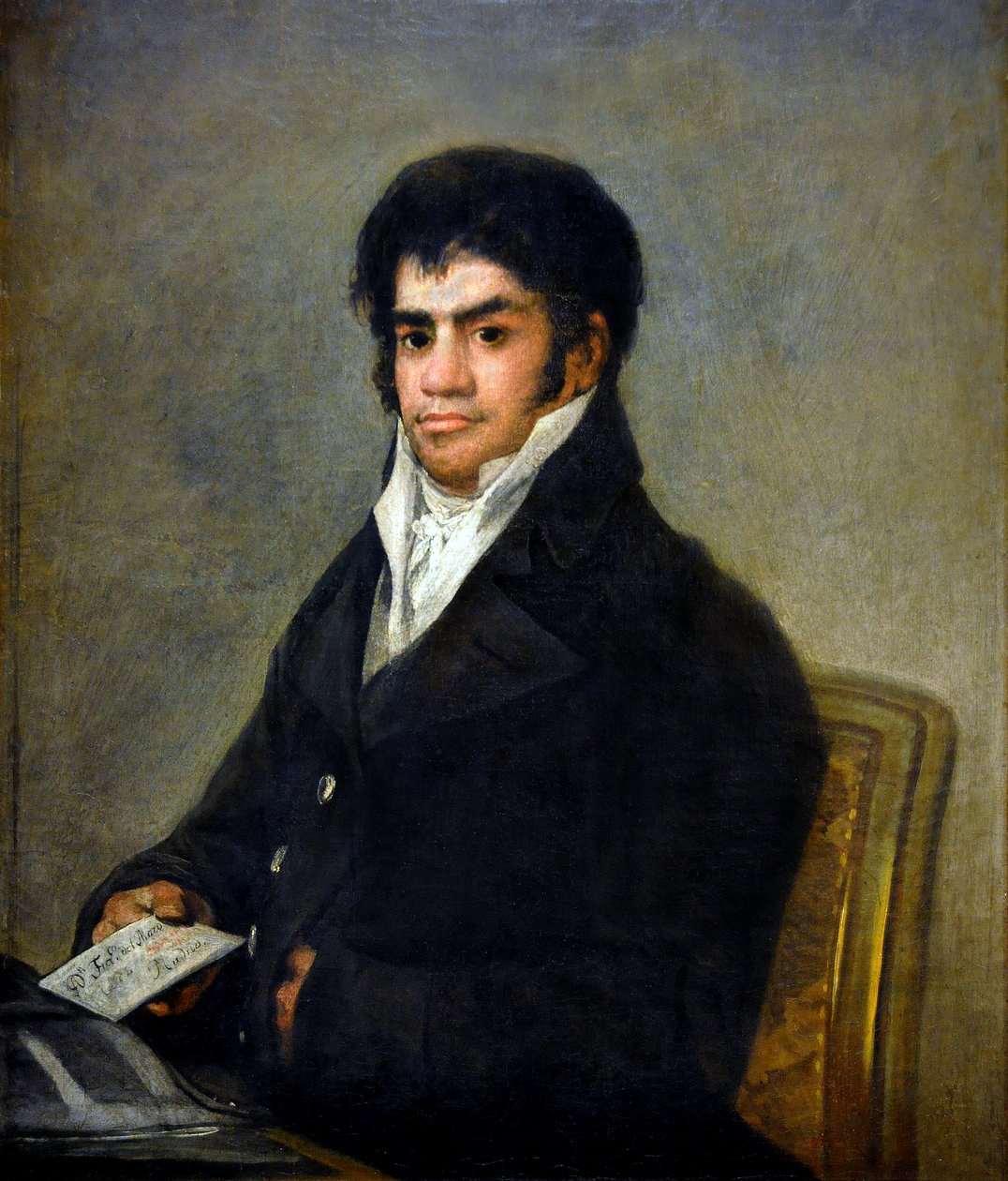 Don Francisco del Mazo'nun portresi, 1815-1820 dolaylarında (tuval üzerine yağlı boya) by Francisco Jose de Goya y Lucientes