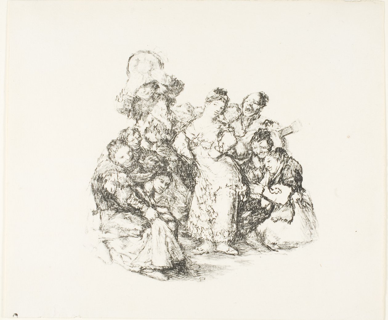 Endülüs dansı by Francisco Jose de Goya y Lucientes