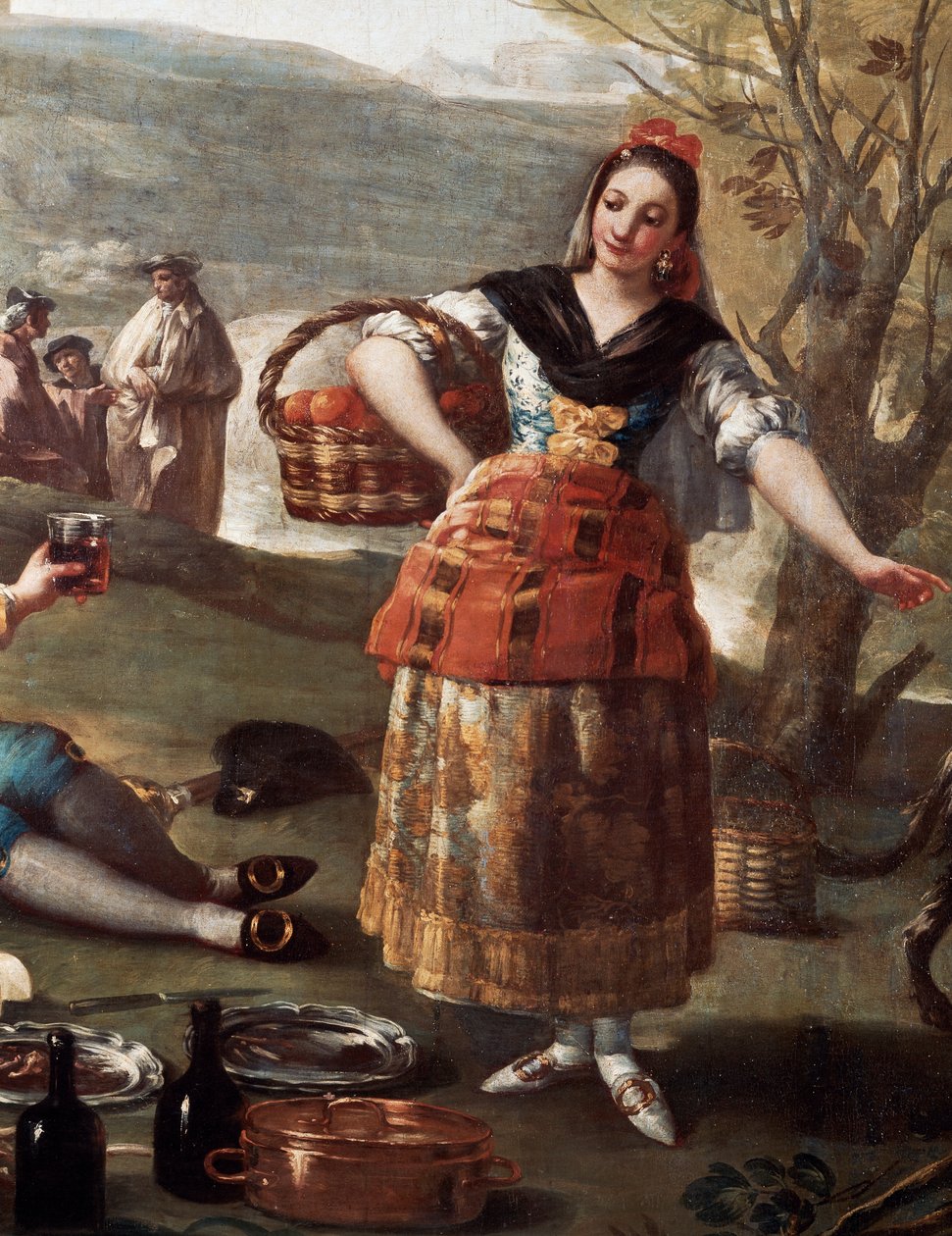 Turuncu Satıcı by Francisco Jose de Goya y Lucientes