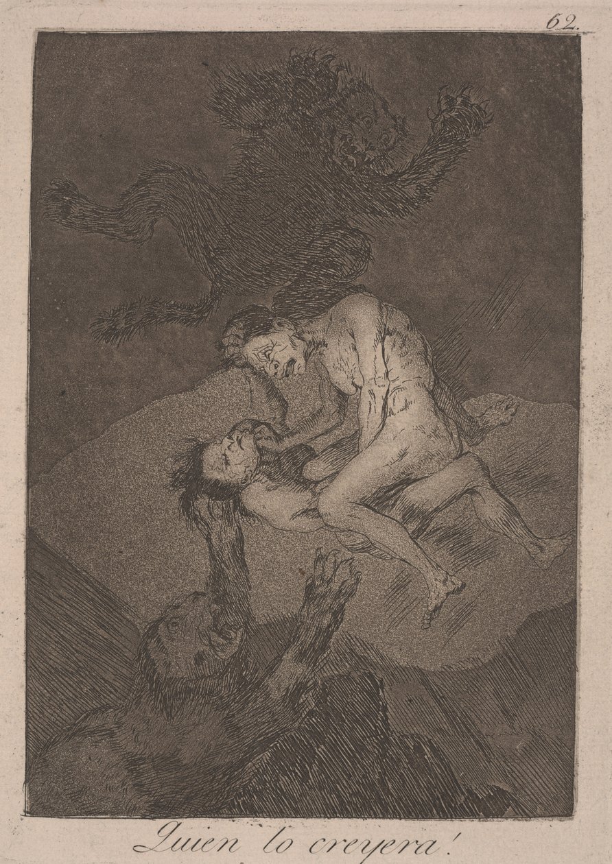 Kim Düşünürdü! (Quien lo creyera!) by Francisco de Goya