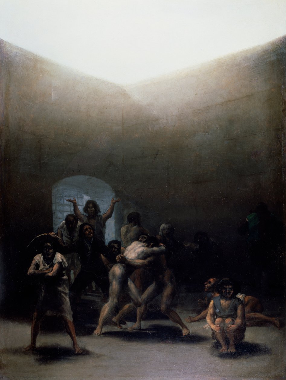 Deliler ile Yard by Francisco Jose de Goya y Lucientes