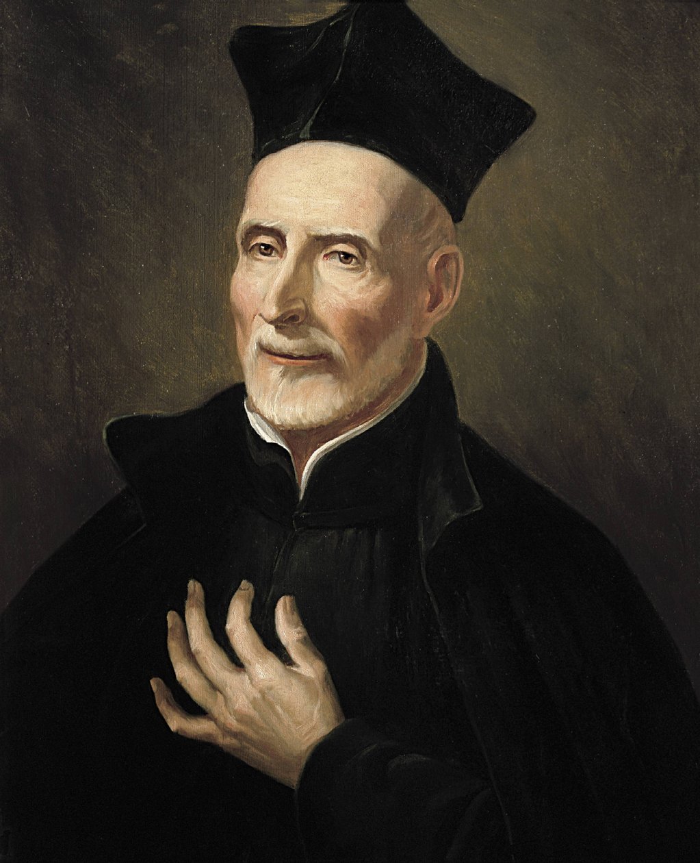 Calasanz, Aziz Joseph (1556-1648). İspanyol din adamı ve pedagog. Saint Joseph Calasanctius (tuval üzerine yağlıboya) by Francisco Jover y Casanova