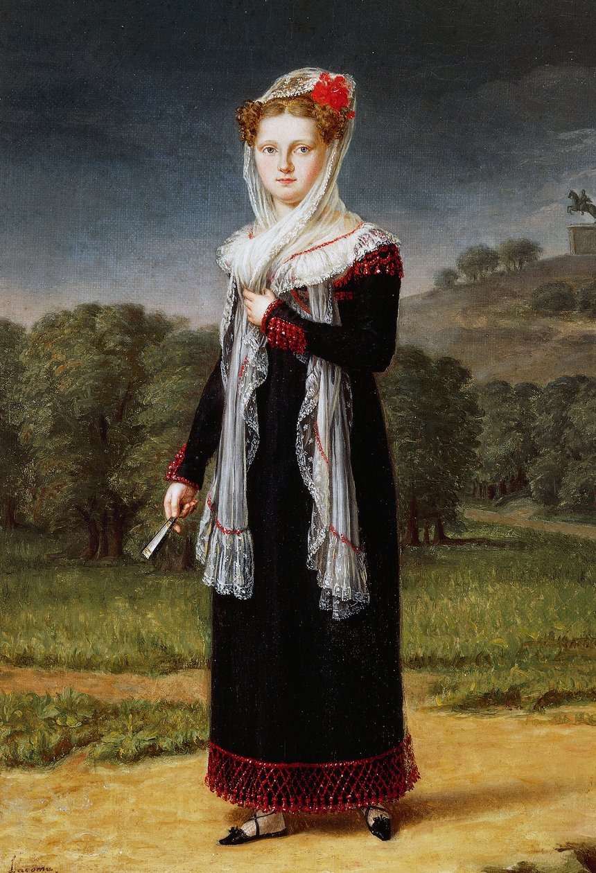 Parma Düşesi Marie Louise'in Portresi (Viyana by Francisco Lacoma