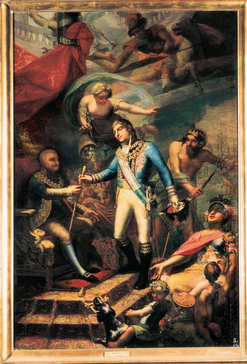 İspanya Kralı IV. Charles (1748-1819) Manuel Godoy