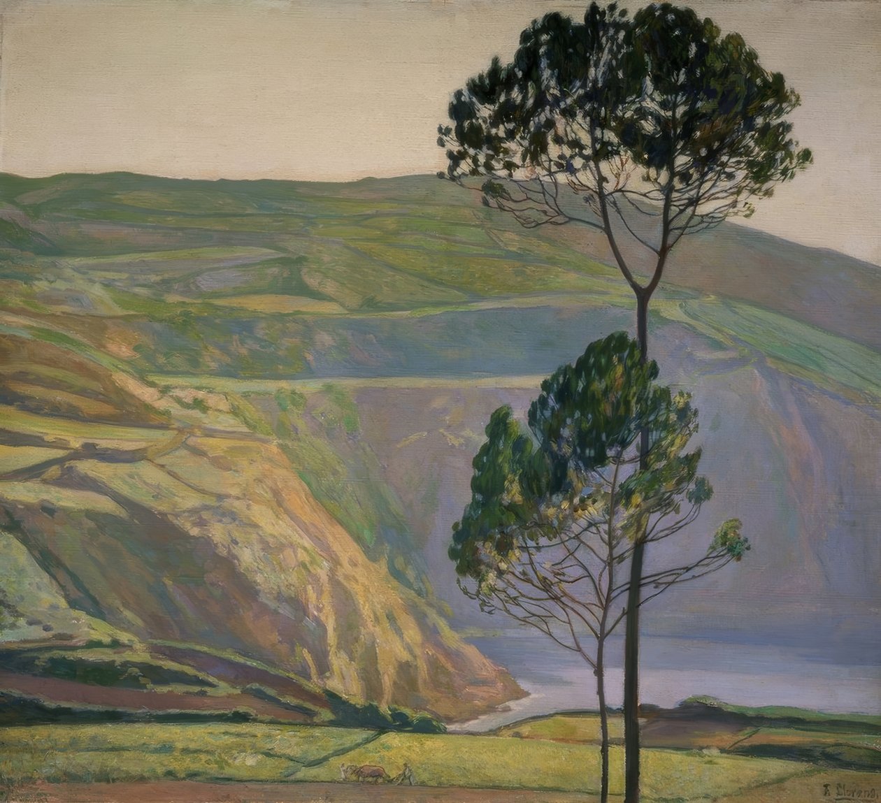 COSTA DE MERA–1932–90X100 CM– by Francisco Llorens Diaz