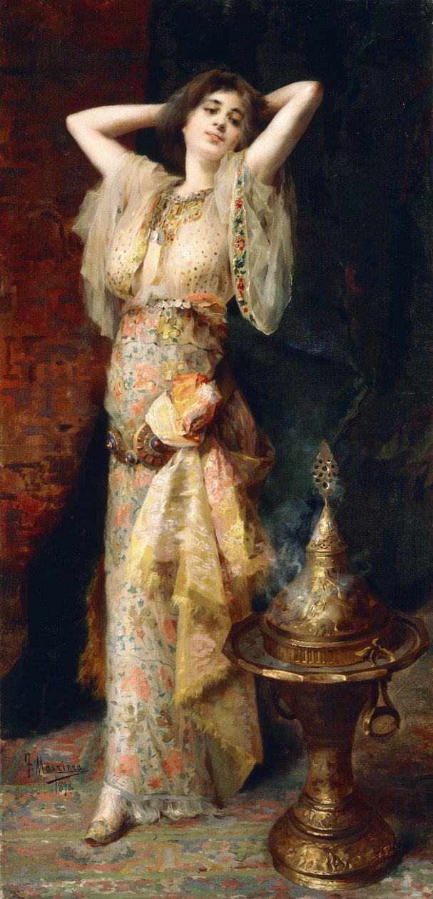 Odalıska, 1898 by Francisco Masriera y Manovens