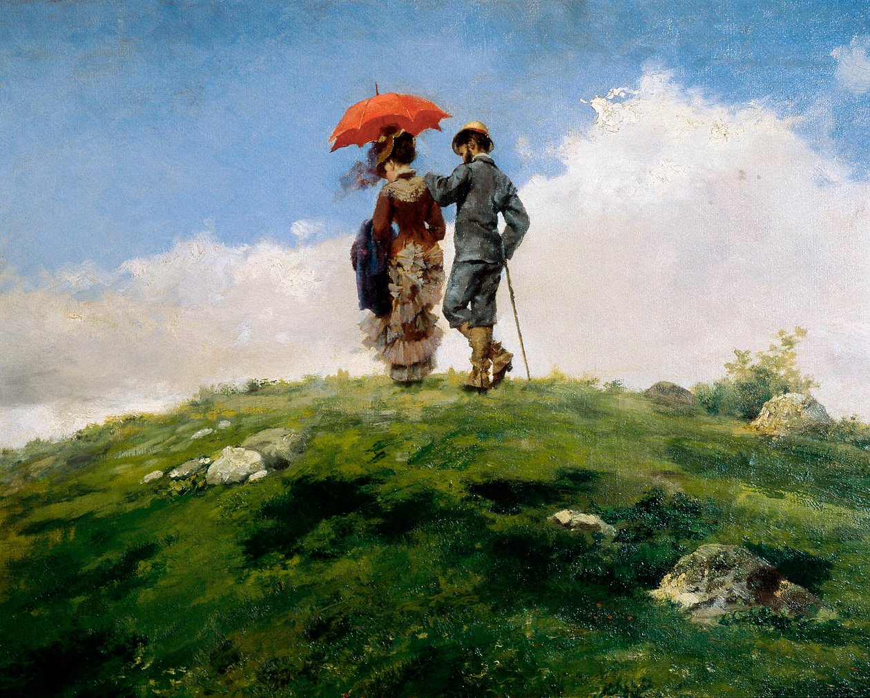 yeşil dağ by Francisco Masriera y Manovens