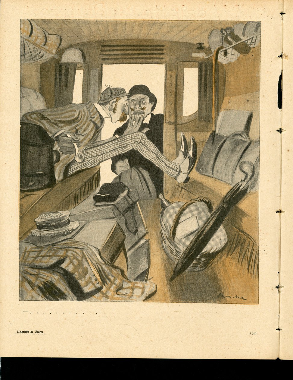 Tereyağı Tabağı, 92 numara, Renklerde Hiciv by Francisco Sancha y Lengo