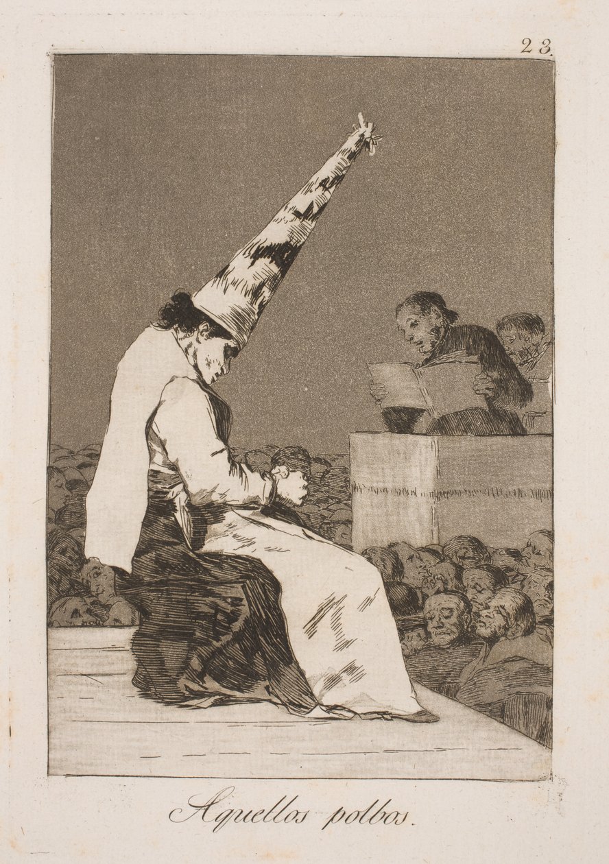 Kir tozdan gelir by Francisco de Goya