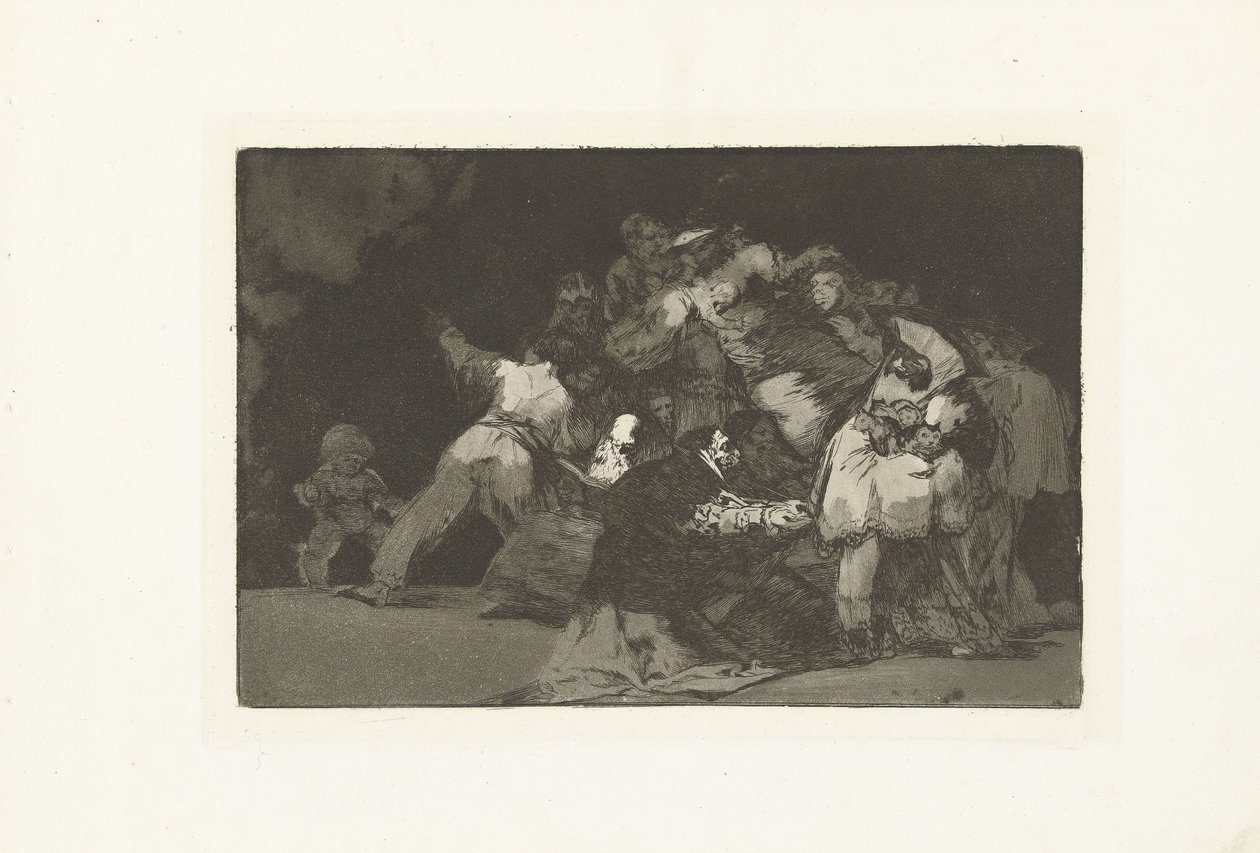 genel aptallık farklı genel Los Disparates (Çılgınlıklar) (dizi adı) Los Proverbios (Atasözleri) (dizi başlığı) by Francisco de Goya