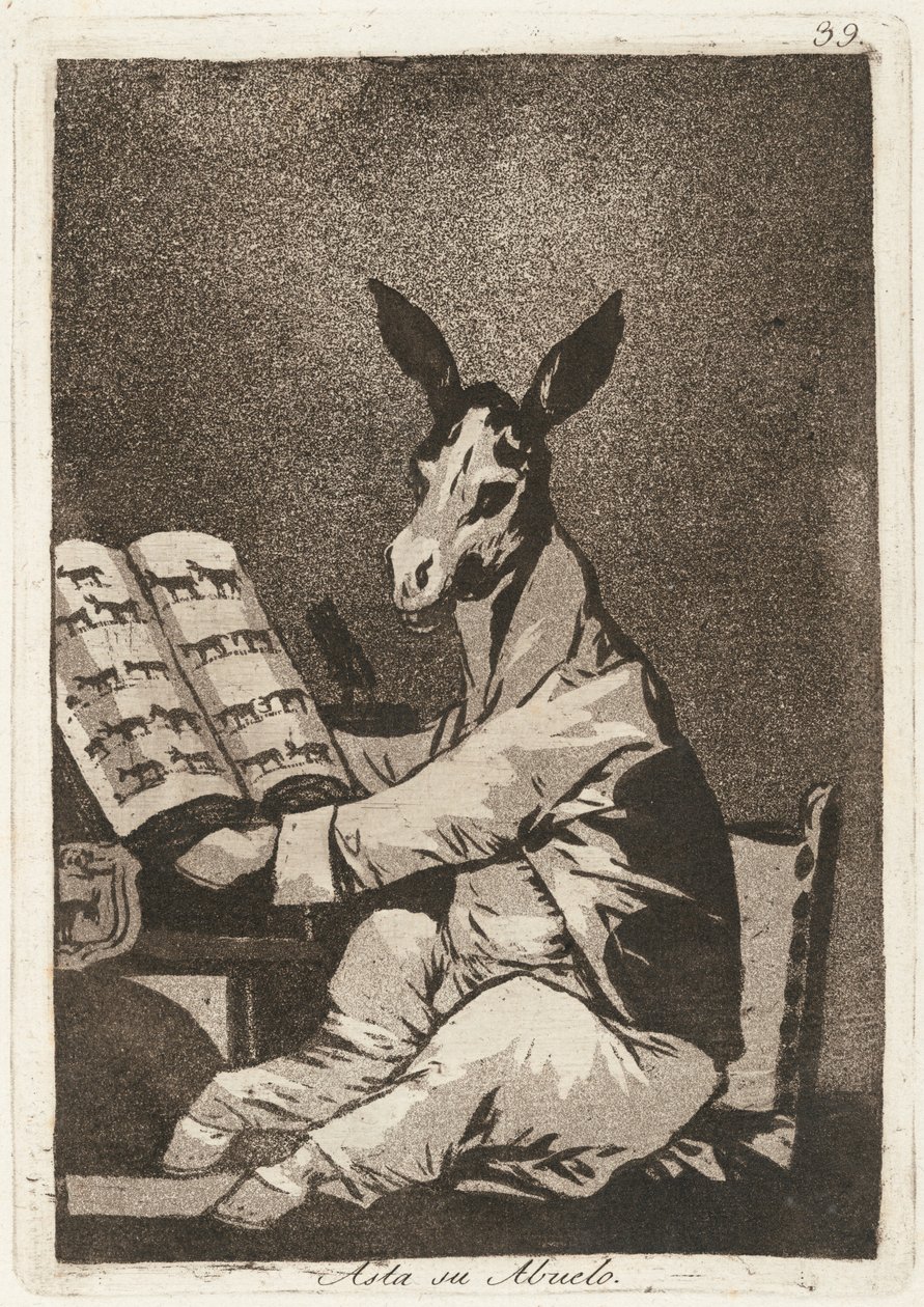 Asta su abuelo (Dedesi de öyleydi) by Francisco de Goya