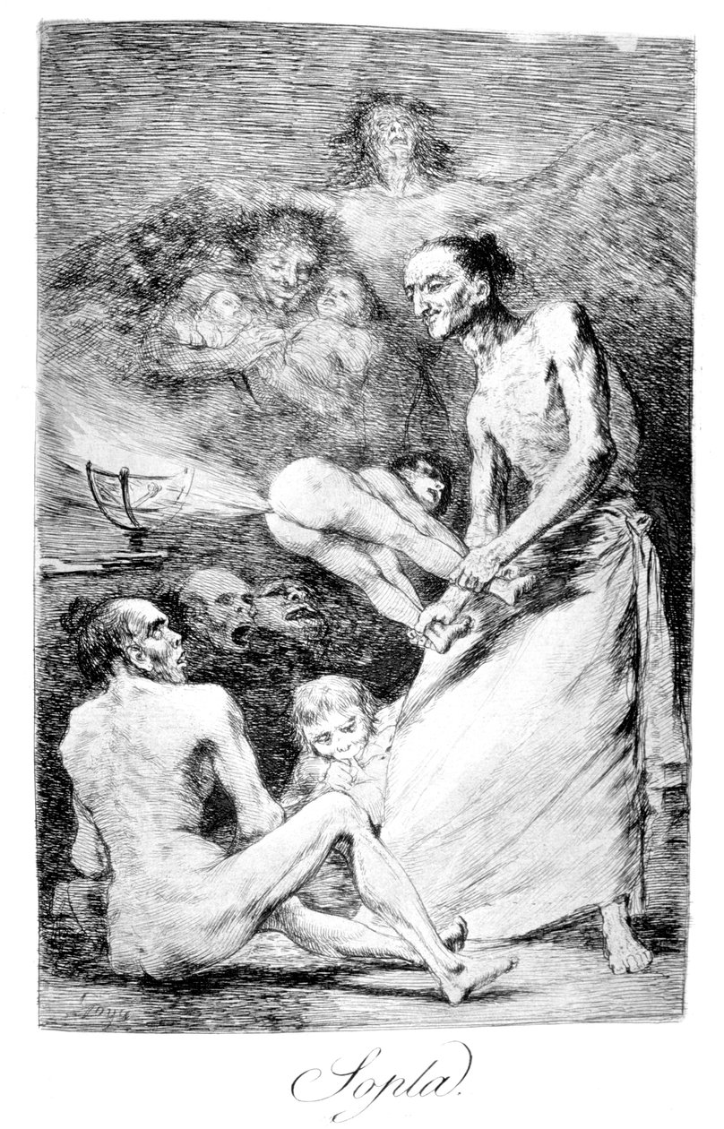 darbe, 1799 by Francisco de Goya