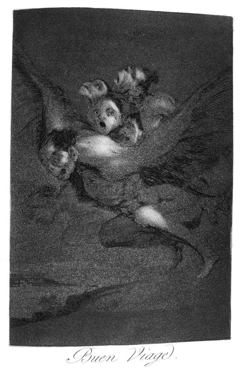 İyi Yolculuklar, 1799 by Francisco de Goya