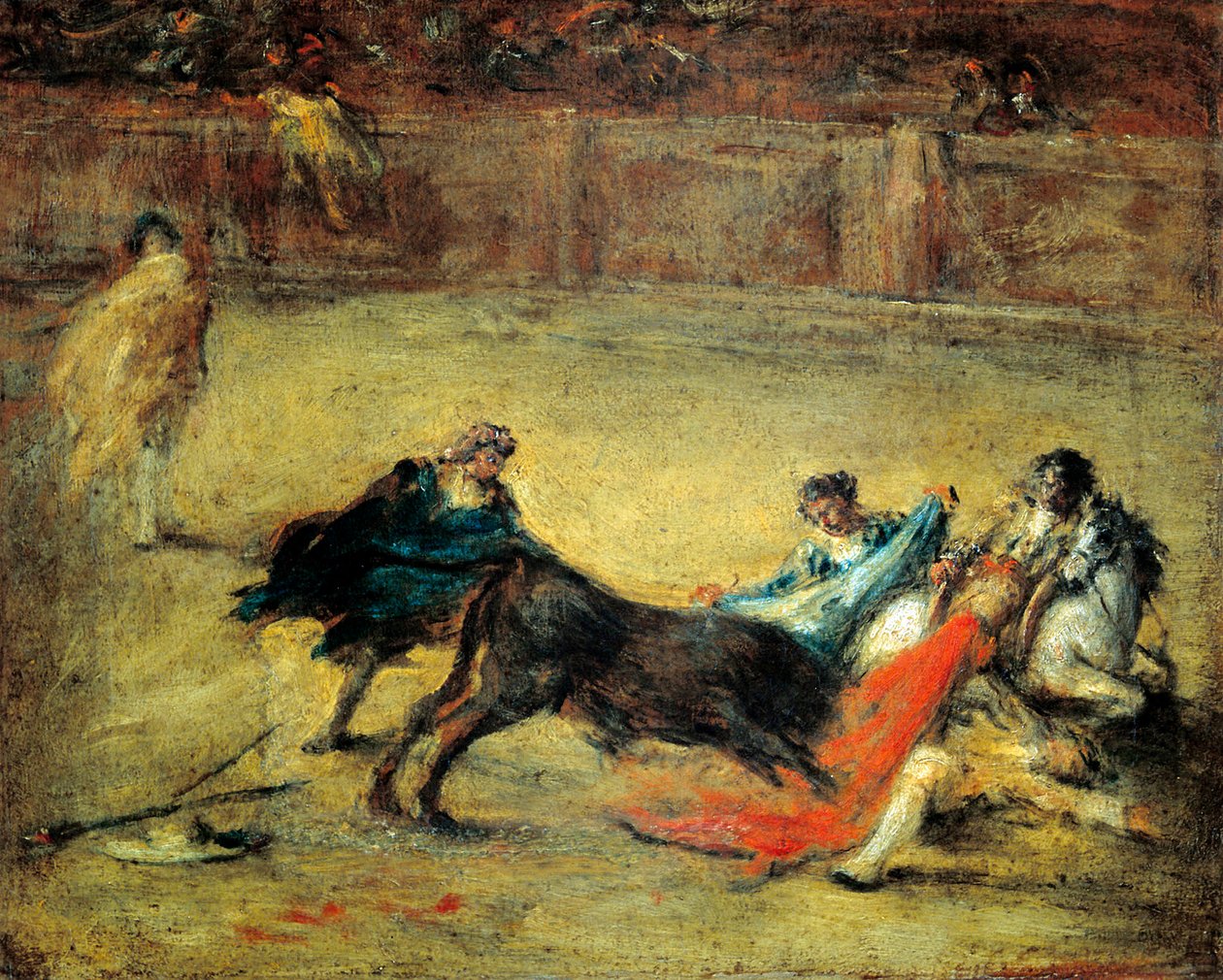 Boğa güreşi by Francisco de Goya