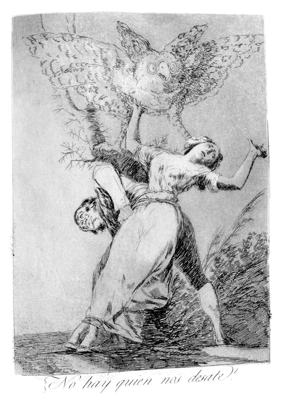 Biri bizi birleştirebilir mi, 1799 by Francisco de Goya