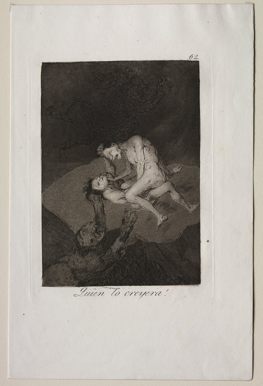 Caprices: Kim Düşünürdü! by Francisco de Goya