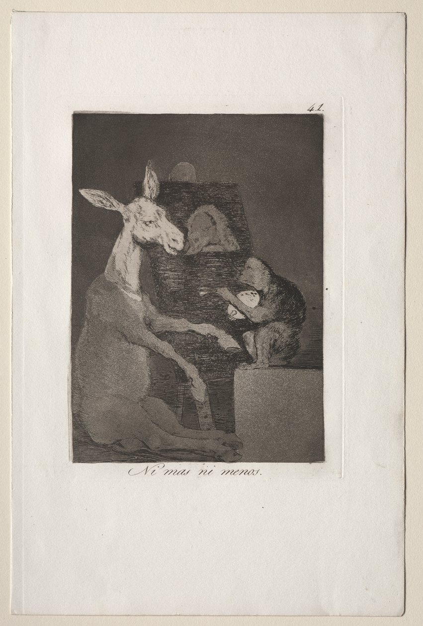 Caprichos: Ne Daha Fazla Ne Daha Az by Francisco de Goya