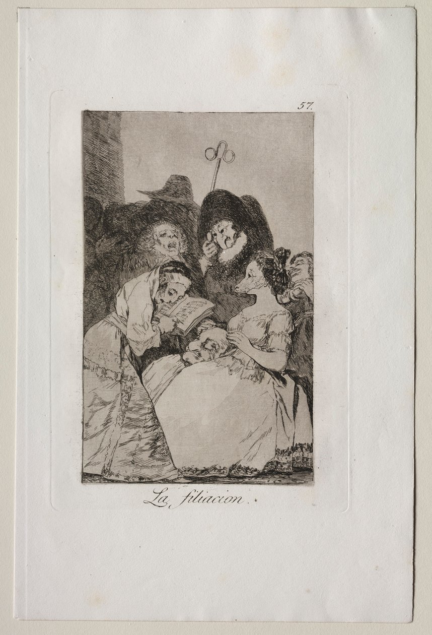 Caprichos: Evlatlık. by Francisco de Goya