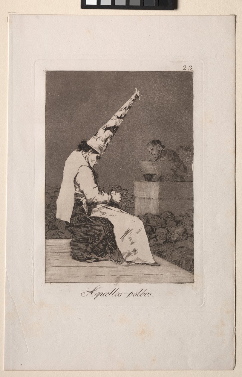 Caprichos: O Toz Lekeleri by Francisco de Goya