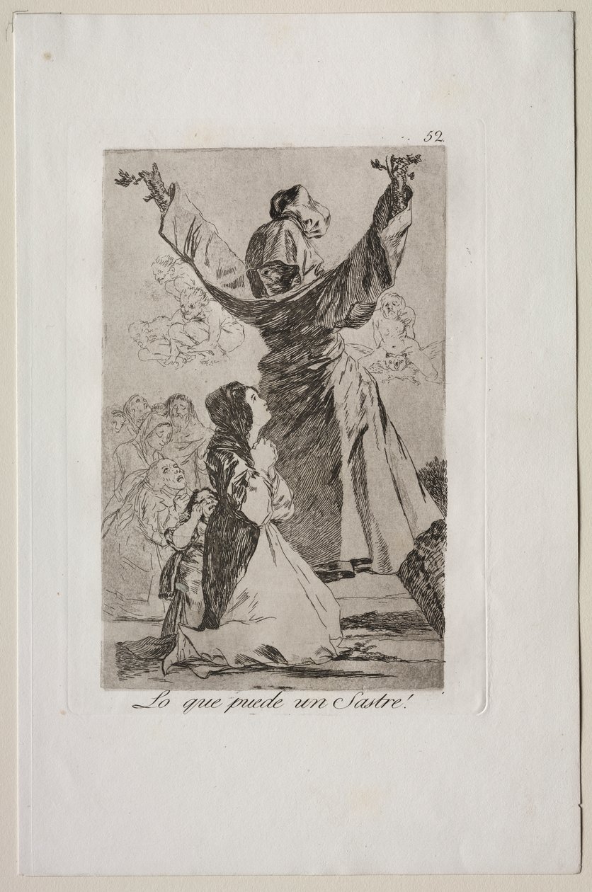 Caprichos: Bir Terzi Ne Yapabilir! by Francisco de Goya