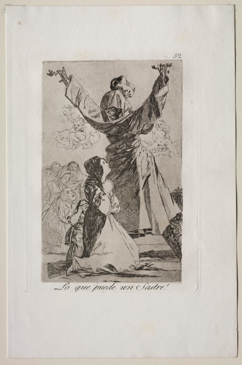 Caprichos: Bir Terzi Ne Yapabilir!. by Francisco de Goya