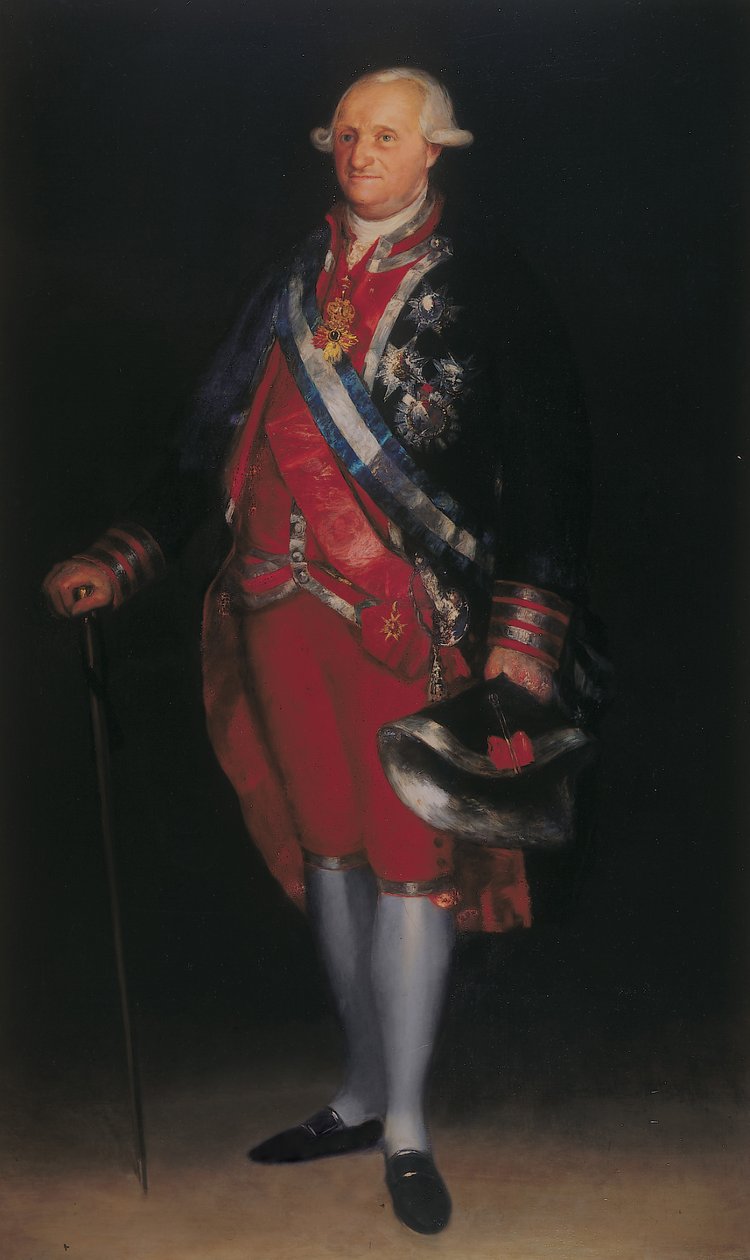 Charles IV, Guardias de Corps Albay Üniforması, 1800 by Francisco de Goya