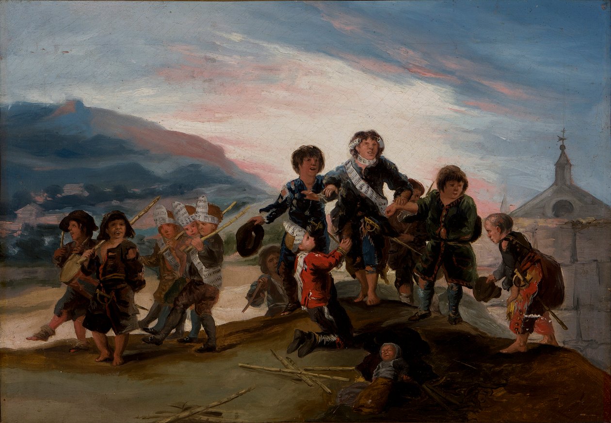 Asker Oynayan Çocuklar Asker Oynayan Çocuklar, 1786. by Francisco de Goya