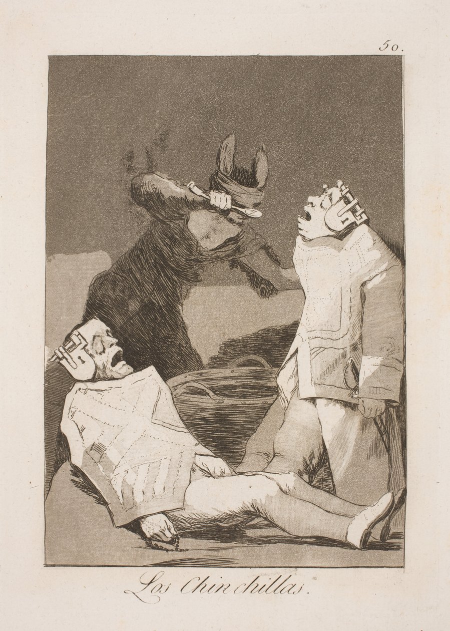 Çinçiller by Francisco de Goya