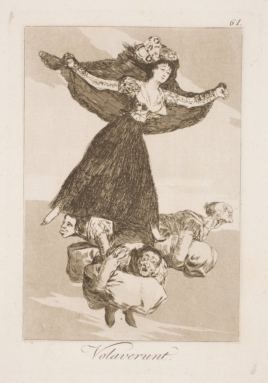 uçup gittiler by Francisco de Goya