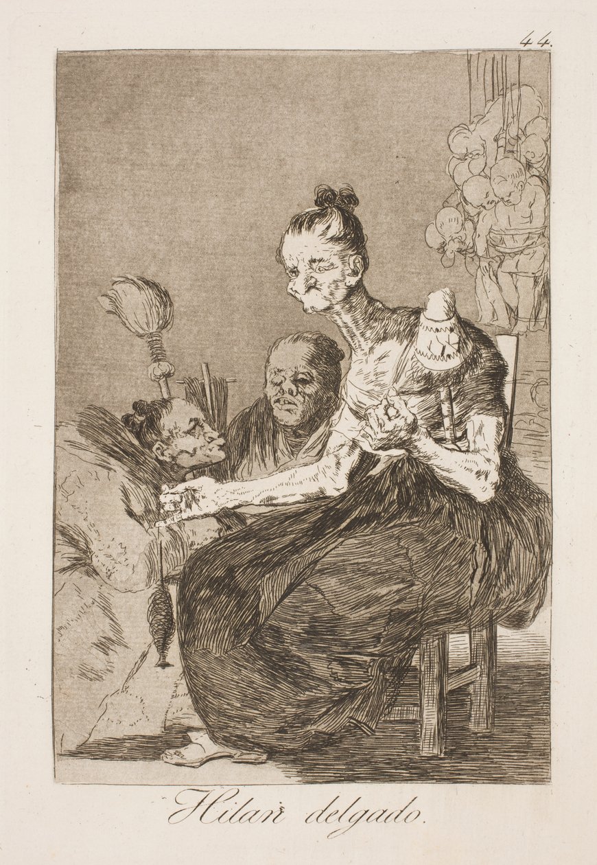 güzel dönüyorlar by Francisco de Goya