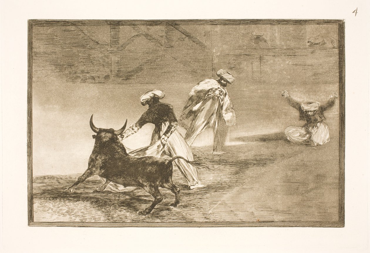 Kafeste başka biriyle dalga geçiyorlar by Francisco de Goya