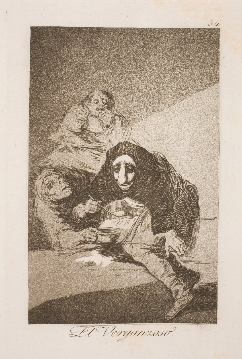 utanmaz by Francisco de Goya
