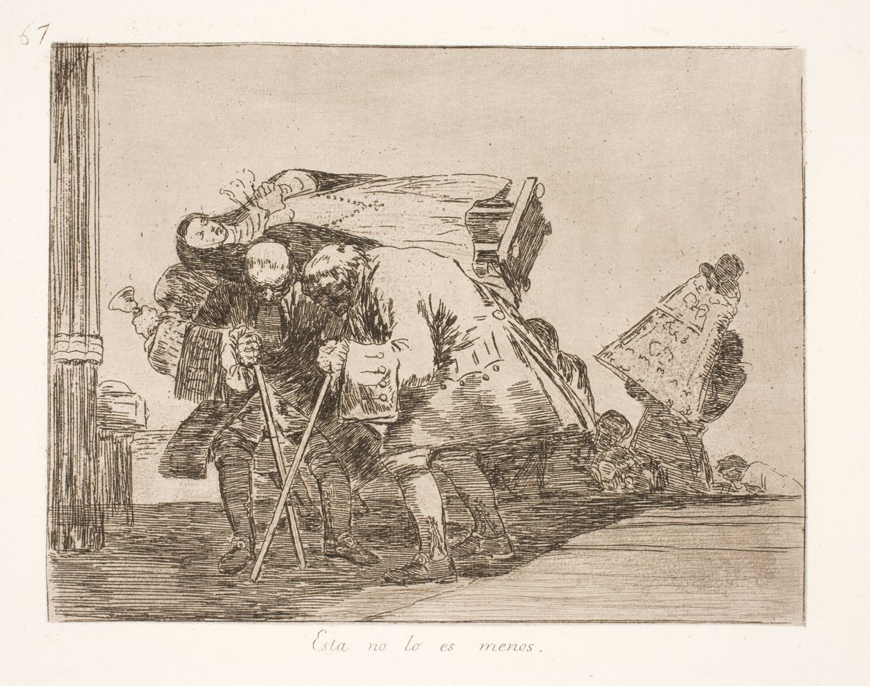 Bu daha az değil (67) by Francisco de Goya