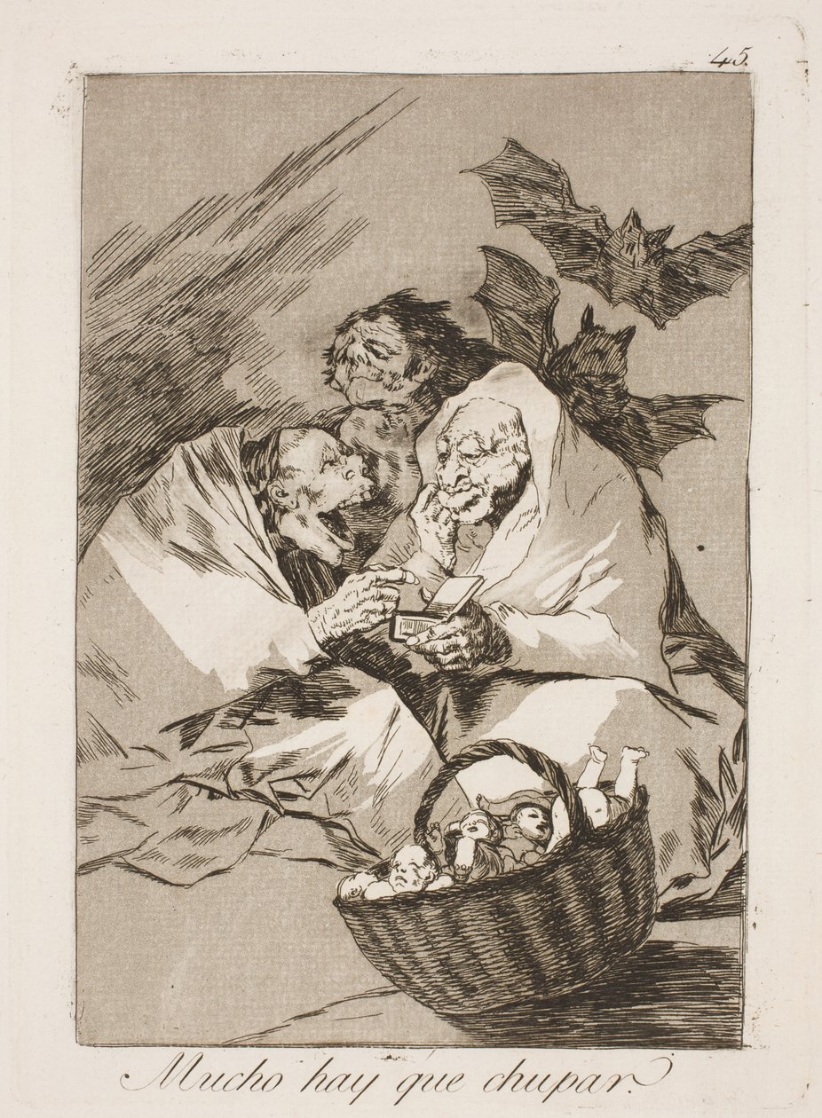 kazanılacak bir şey var by Francisco de Goya