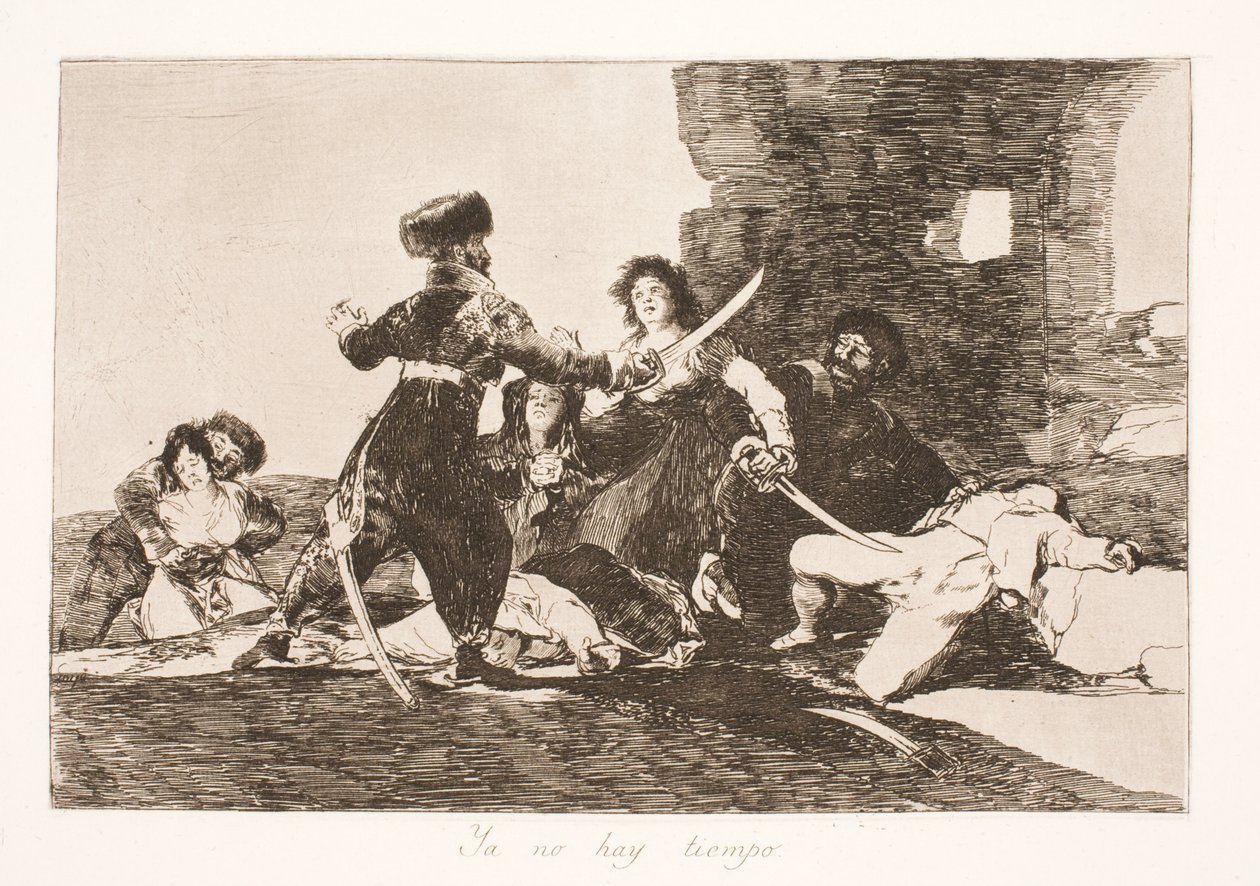 zaten çok geç (19) by Francisco de Goya