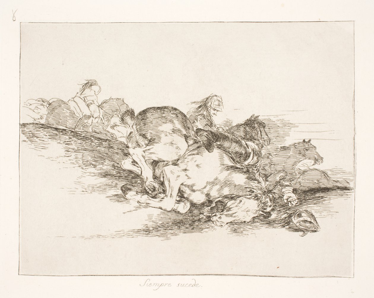 Hala (her zaman) böyle oluyor (8) by Francisco de Goya