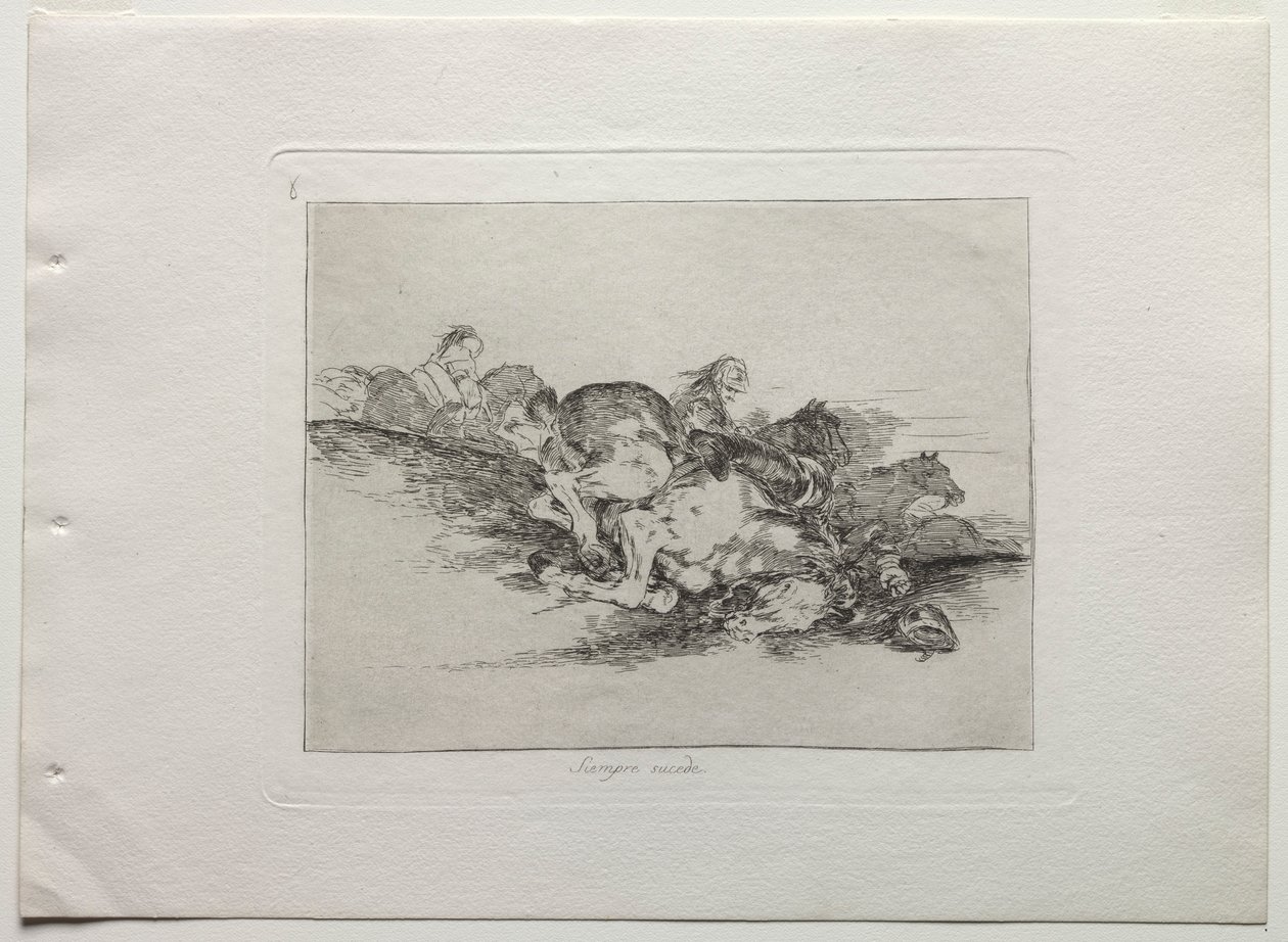 Savaşın Felaketleri: Her Zaman Olur, 1810-1820. by Francisco de Goya