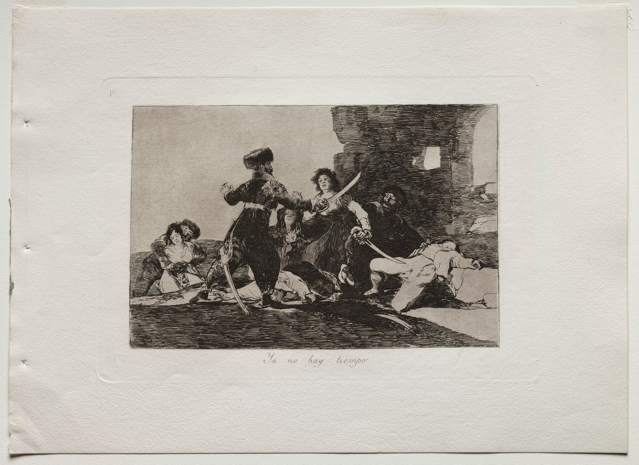 Savaşın Felaketleri: Şimdi Zaman Yok, 1810-20. by Francisco de Goya