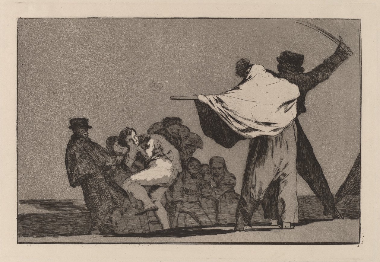 Farklı conocido (İyi Bilinen Delilik) by Francisco de Goya