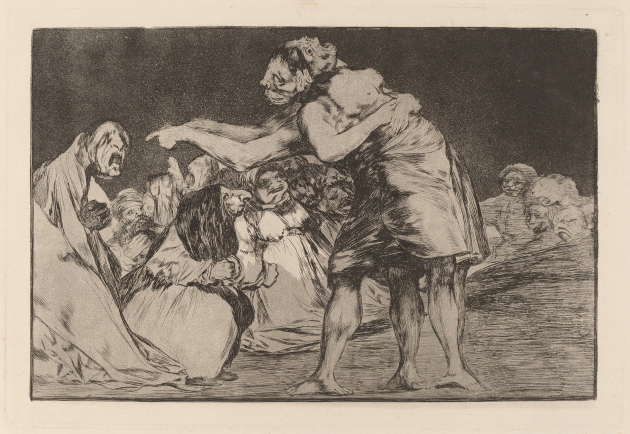 Disparate desordenado (Düzensiz Folly) by Francisco de Goya