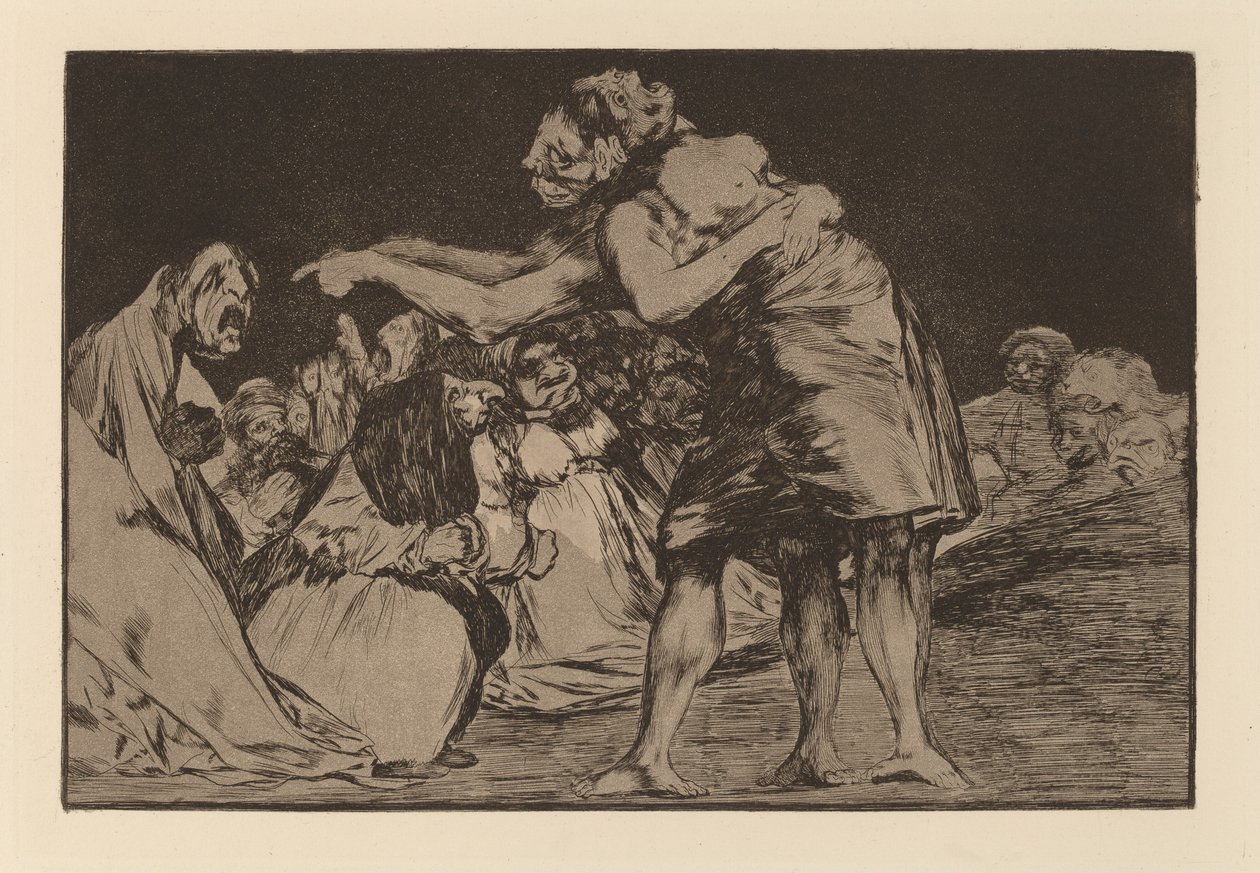 Disparate desordenado (Düzensiz Folly) by Francisco de Goya