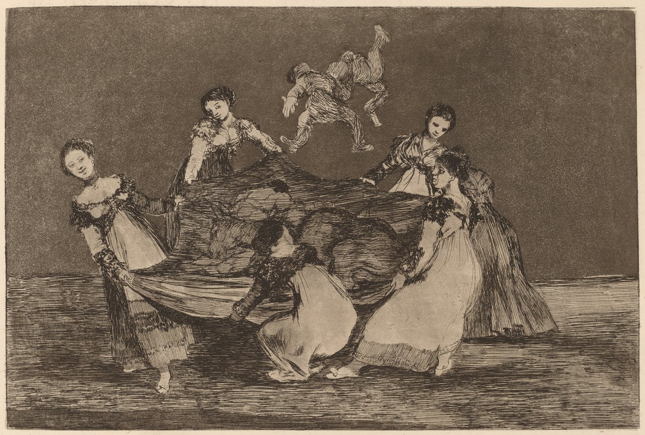 Farklı femenino (Kadınsı Delilik) by Francisco de Goya
