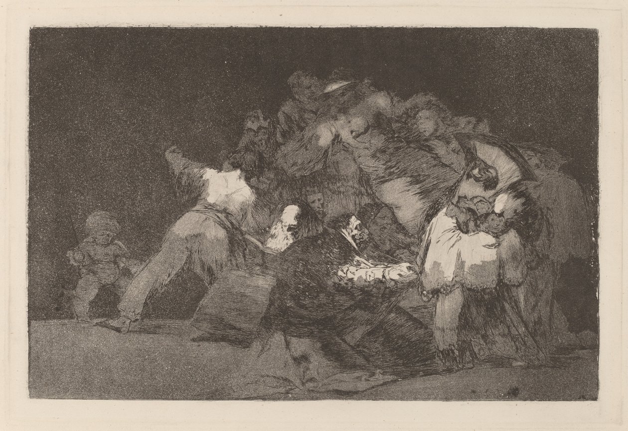 Farklı genel (Genel Folly) by Francisco de Goya